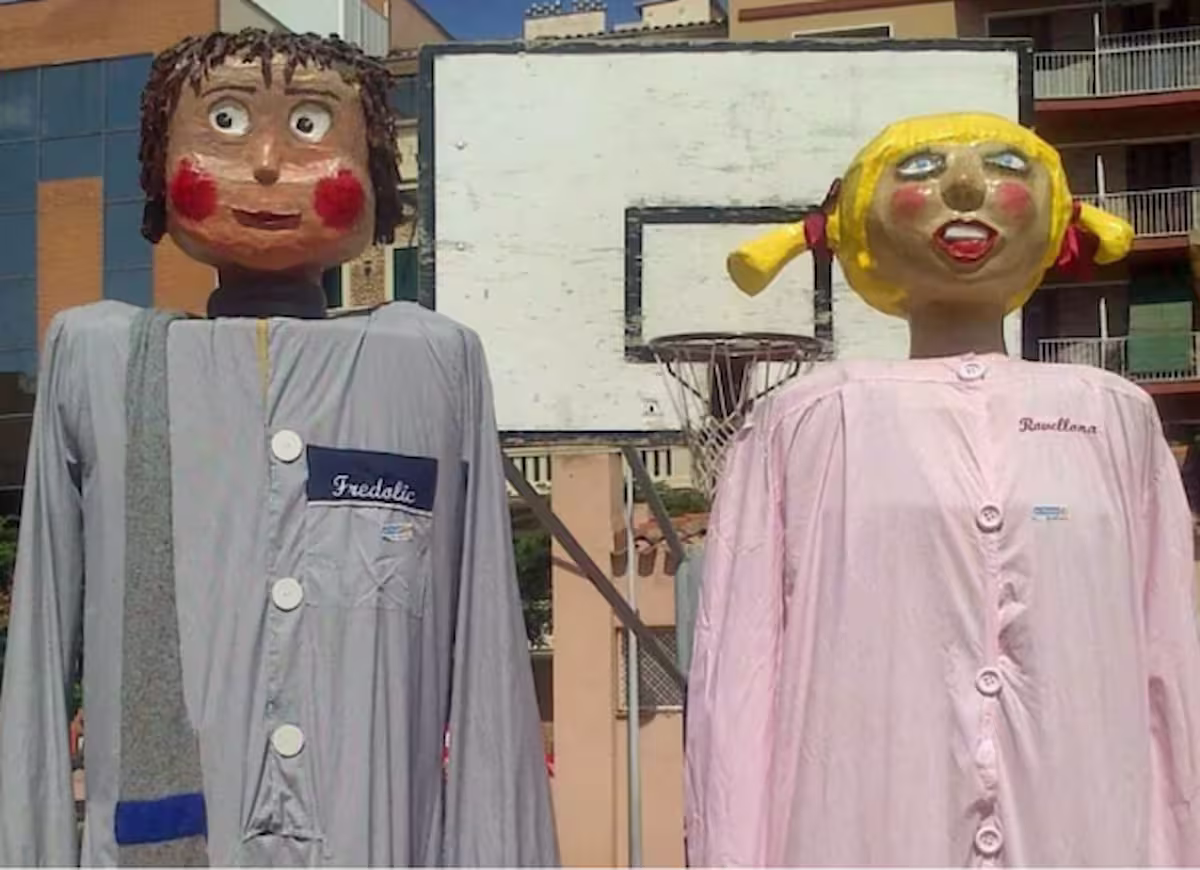 En Fredolic i la Rovellona, gegants de Carmelites Tarragona